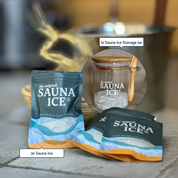 Sauna Ice 3-pakkaus sis. Säilytyspurkki