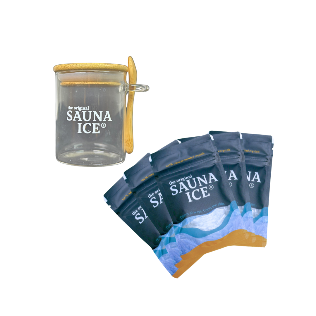 Sauna Ice 5-pakkaus sis. Säilytyspurkki